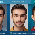 웹디자인 UX 연구 - Here are three detailed image prompts in English, designed to be suitable for a 15-year-old audience...